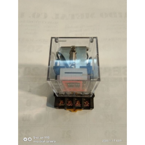 Relay MK3P-i DC 12V 11pin + Soket merek ZN jual per/5sett riley dc 12v mk3p-i