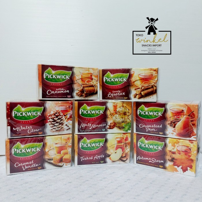 

TEH PICKWICK REMPAH SPICES TEA, 20 PCS