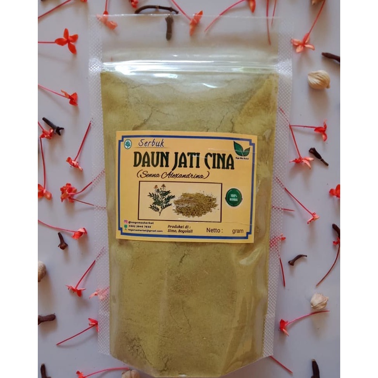 

Daun Jati Cina Bubuk 200gr Original 100% / Senna Leaf Powder