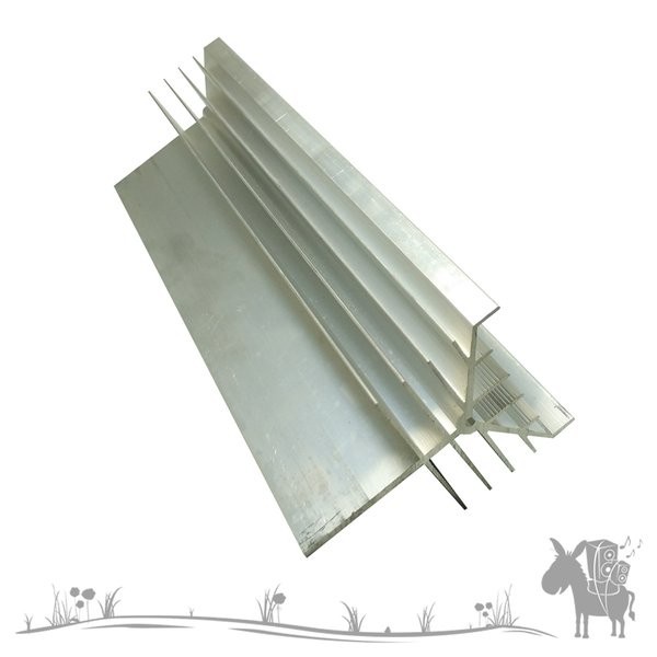 Heatsink Aluminium Pendingin Model Kembang Panjang 20 CM Tebal 2.6mm