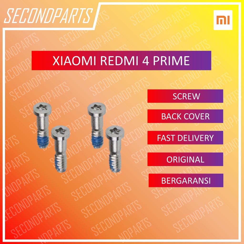 BAUT BINTANG BACKDOOR CASING REDMI 4 PRIME ORIGINAL