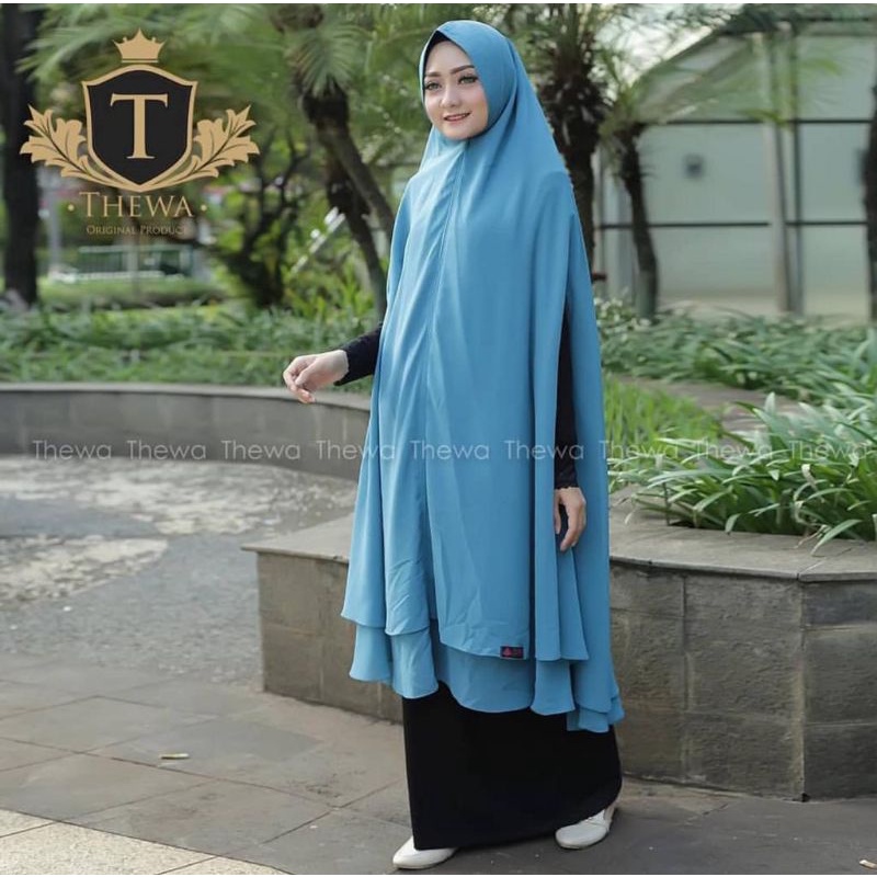 ASNUR JAYA/KHIMAR/LENGAN BOLONG POLOS