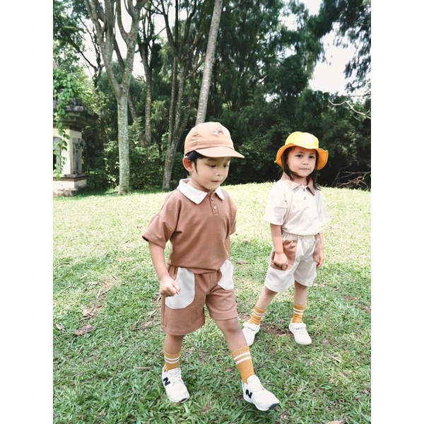 Raneea - Ciakidz kama oversized set baju anak unisex laki laki cowok perempuan cewek setelan anak