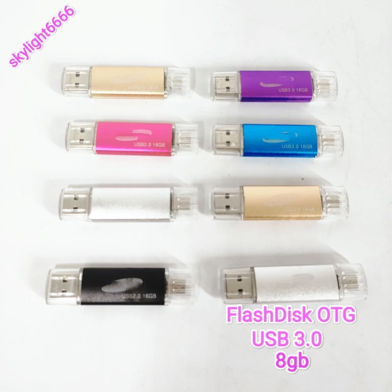 FlashDisk OTG USB 3.0 Returan 8gb