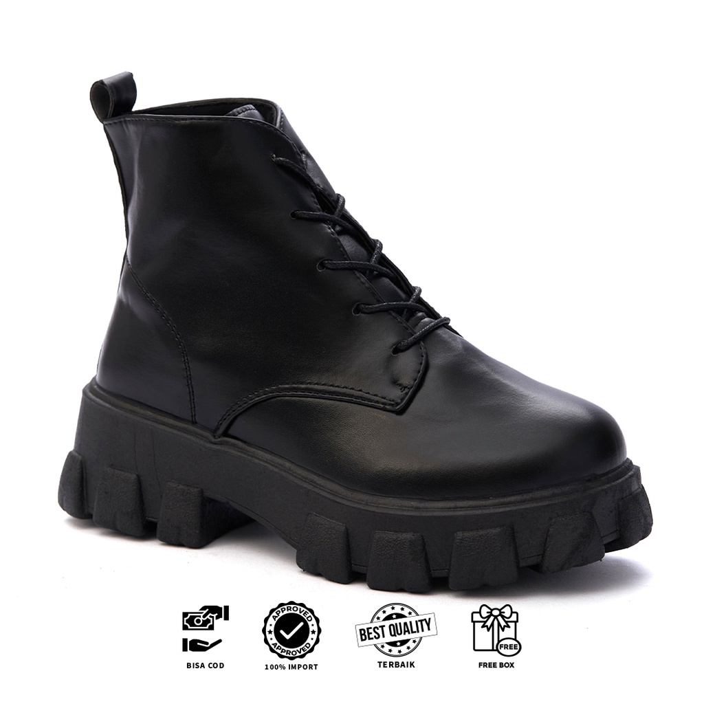 [Original Ber-Hologram] SNEAKYSHOES SEPATU WANITA SNEAKERS HIGH KEKINIAN