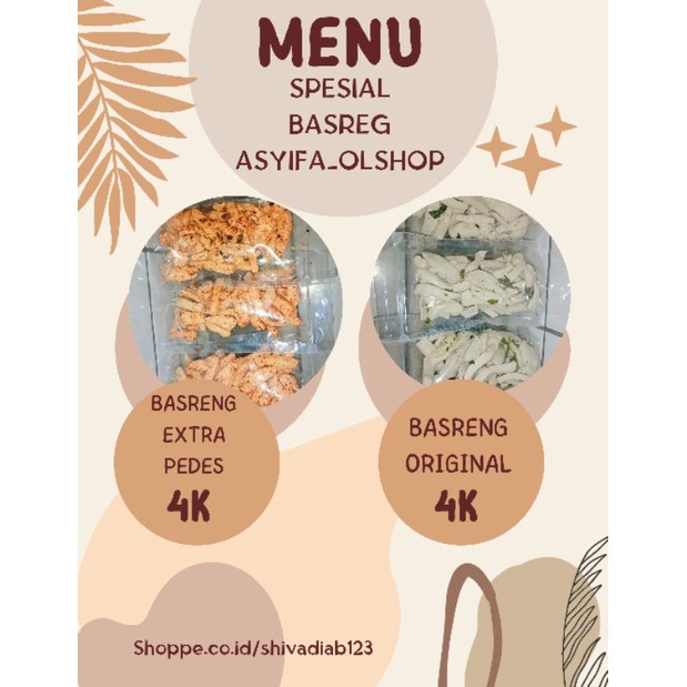 

basreg renyah daun jeruk beli 3pcs gratis 1