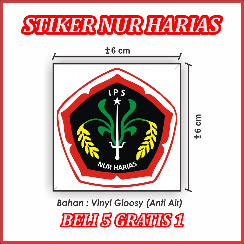 

STIKER NUR HARIAS ANTI AIR
