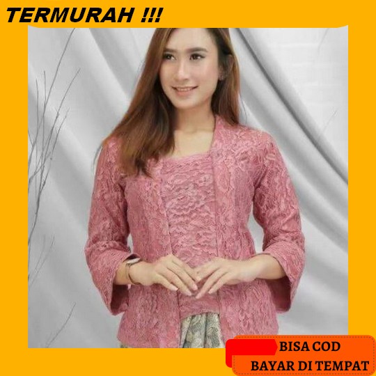 Kebaya Wisuda Wanita Terbaru Kekinian Gamis Brukat Kondangan Wanita Terbaru Dewasa Brukat Remaja Ter