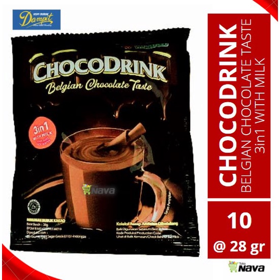 

CHOCODRINK BELGIAN CHOCOLATE 10x28gr / CHOCODRINK / CHOCODRINK BELGIAN