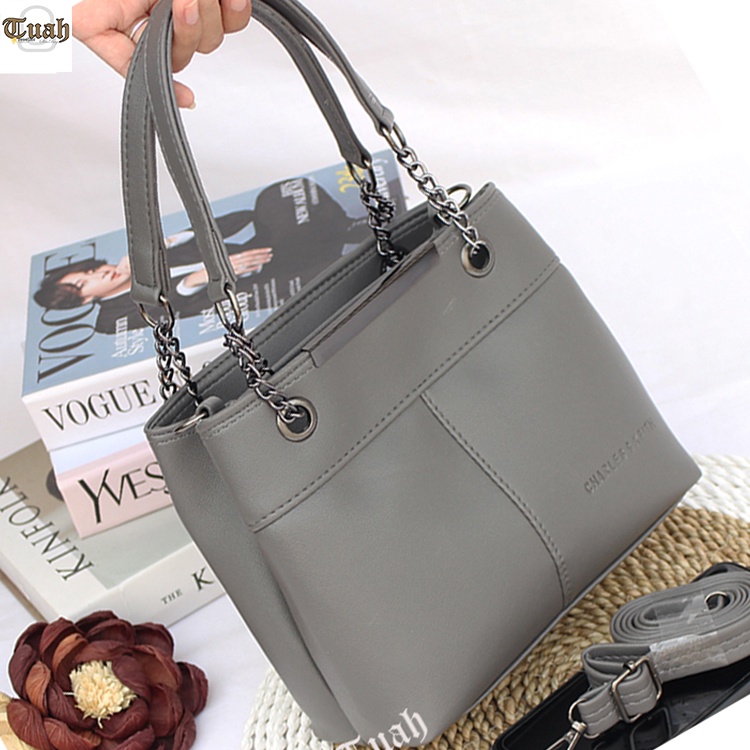 TUAH SLIMBAGS ( NEW ) SL CKA 2 Ruang Plat BeheL Black NekeL High quality / CKA -39 / Tas Selempang Wanita Terbaru Kekinian &amp; Terlaris / Tas Jinjing Wanita/ Tas Pesta / Tas kantor/ Tas Ibu Ibu
