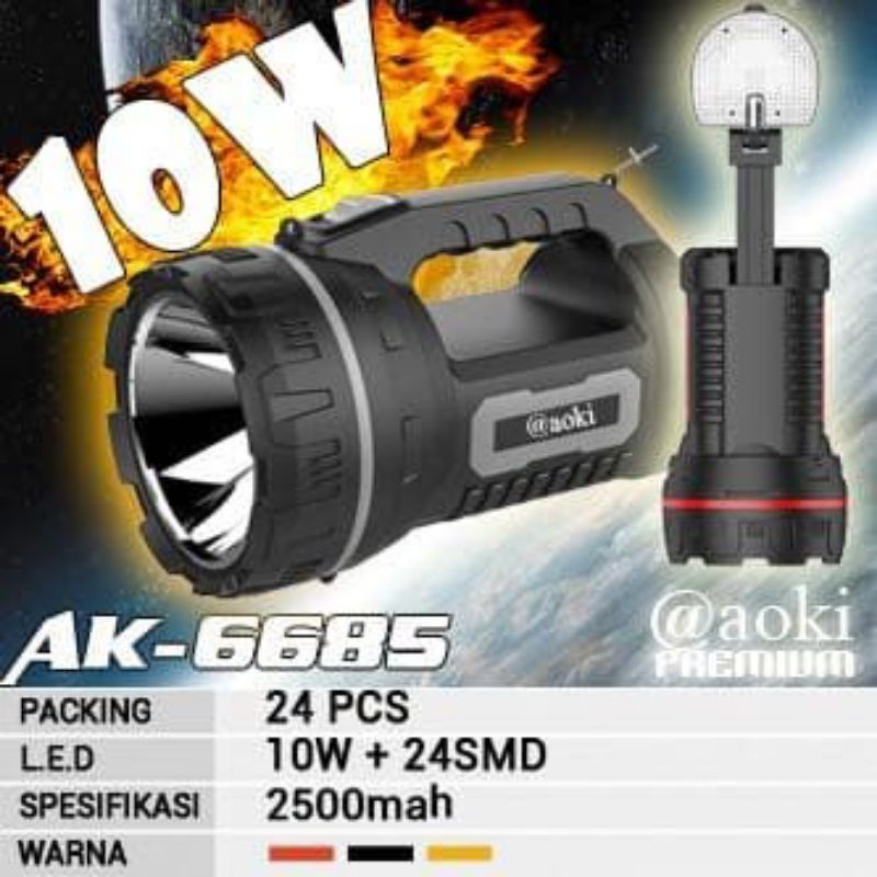 Senter Aoki Ak6685 10watt