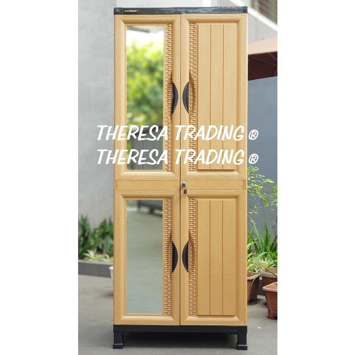 *#*#*#*#] LEMARI PAKAIAN GANTUNG NAPOLLY G85 GAMIS NEW MODEL MOTIF KACA CERMIN