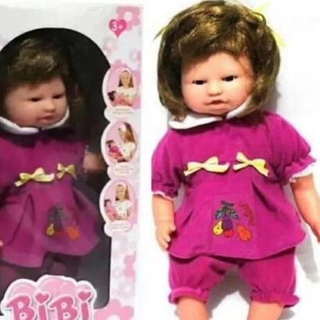 Mainan Boneka Bibi Mimik Muka Giggles Coos Baby - CEWEK