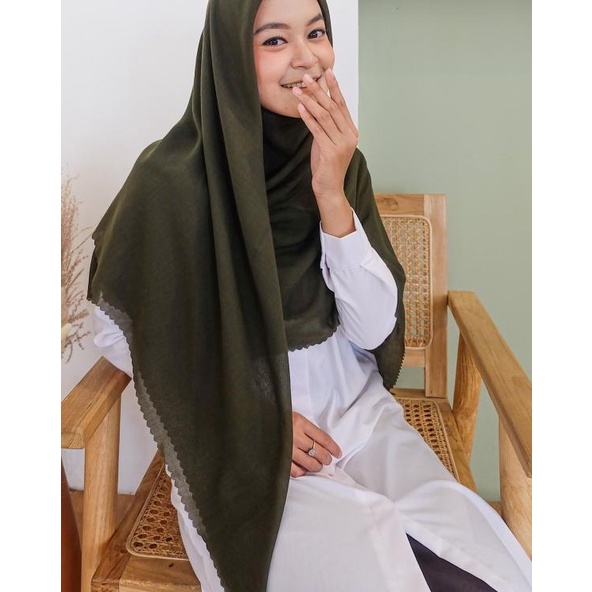 Syari Lasercut Miracle Voile Scarf | Zysku Xena - Hunter