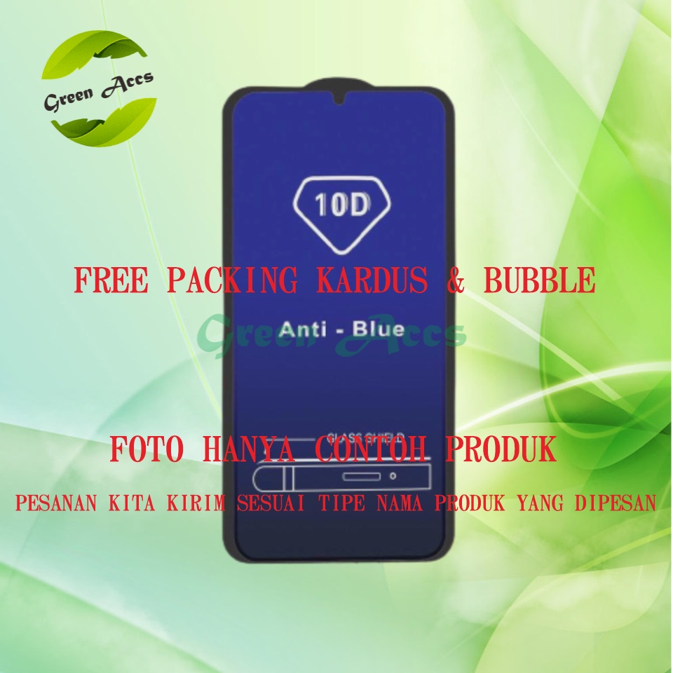 ANTI GORES ( VIVO V15 PRO ) ANTI RADIASI TEMPERED GLASS FULL LEM ANTI BLUE LIGHT TG 99D 10D / ANTI G