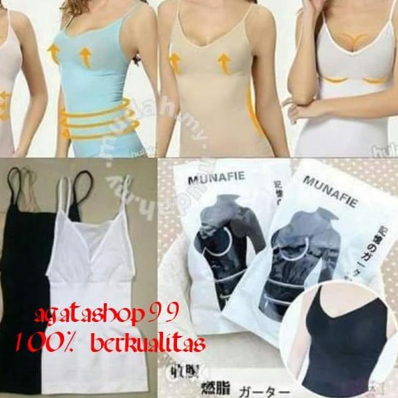 [CAMISOL ATASAN TANK TOP KORSET KORSET BAJU] MUNAFIE SLIM CLOTH ASLI