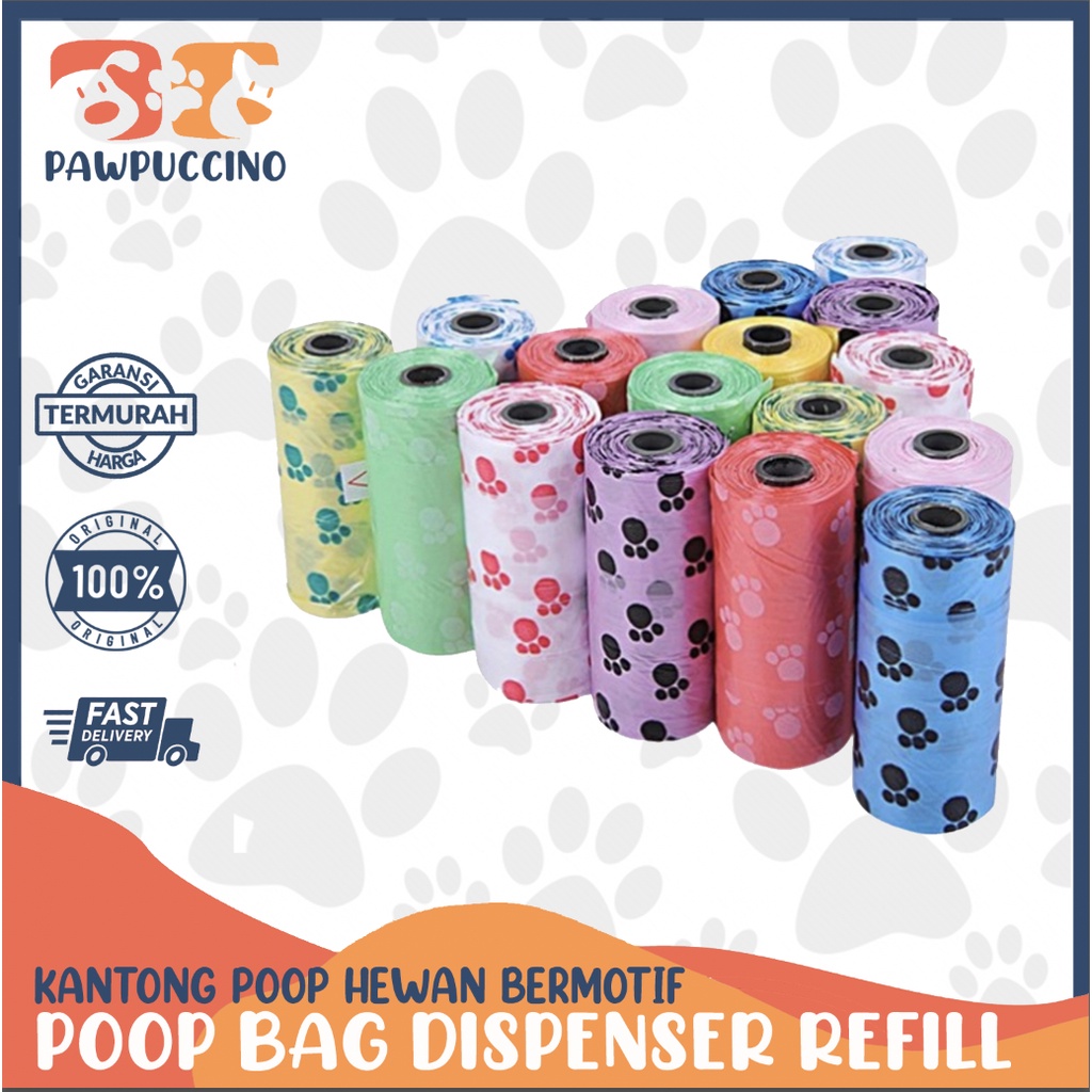 Kantong Plastik Kotoran Kucing Anjing Hewan / Poop Bag