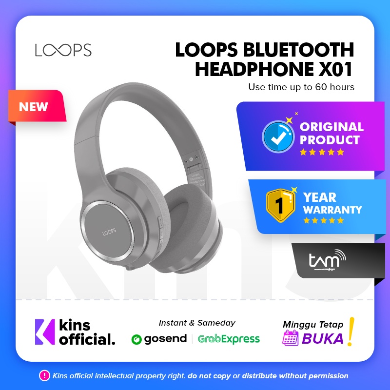 Loops Bluetooth Headphone X01
