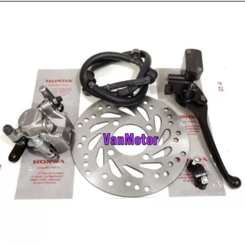 KALIPER PALA BABI DEPAN BEAT KARBU Fi POP VARIO KARBU VARIO 125 SPACY KARBU SET MASTER REM HANDLE PI
