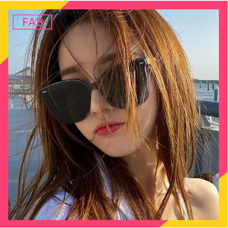 Kacamata Kotak Hitam Korean Fashion Sunglassess Wanita/Pria Korean Fashion Square Frame Kacamata Wanita Sunglasses