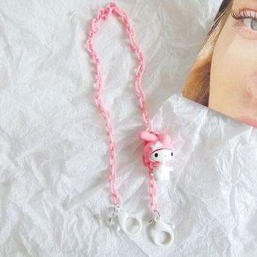 

Kalung Masker My Melody /Tali Rantai Masker/Mask Chain/Strap Masker
