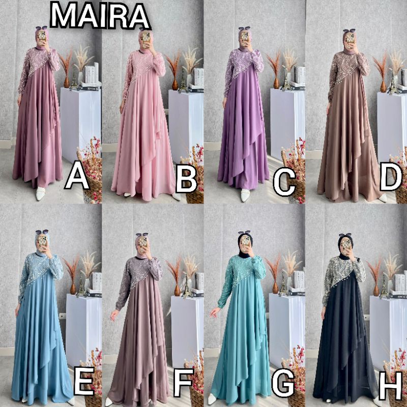 GLAMZ - DRESS MAIRA ORI GLZ