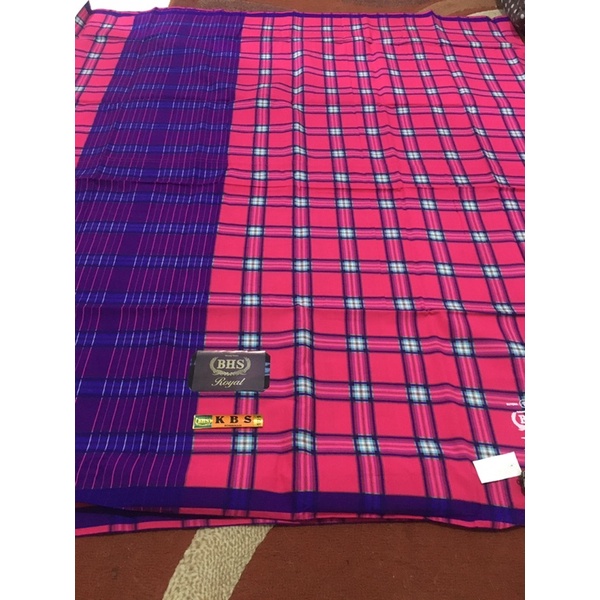 sarung BHS KBS full sutra pink