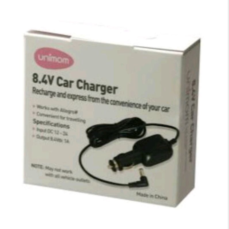 Unimom Car Charger / Car Charger Pompa Asi Unimom / Charger Pompa Asi untuk di mobil