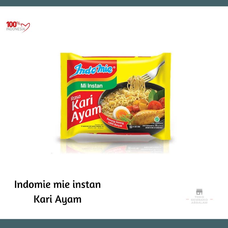 indomie kari ayam spesial / indomie instan kari / mie kari