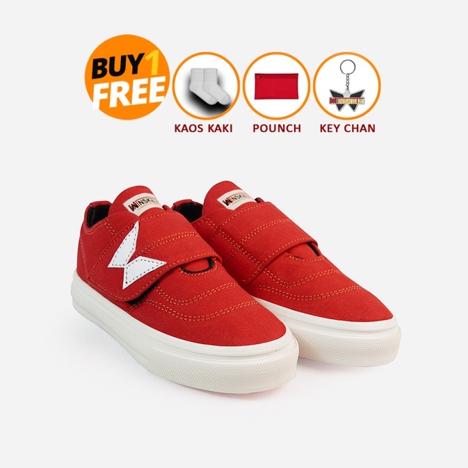 WINSKETZ - Phantom Red | Sepatu Anak Laki Laki | Sneaker Anak Laki Laki | Sepatu Anak Cowok | Sepatu Anak Original