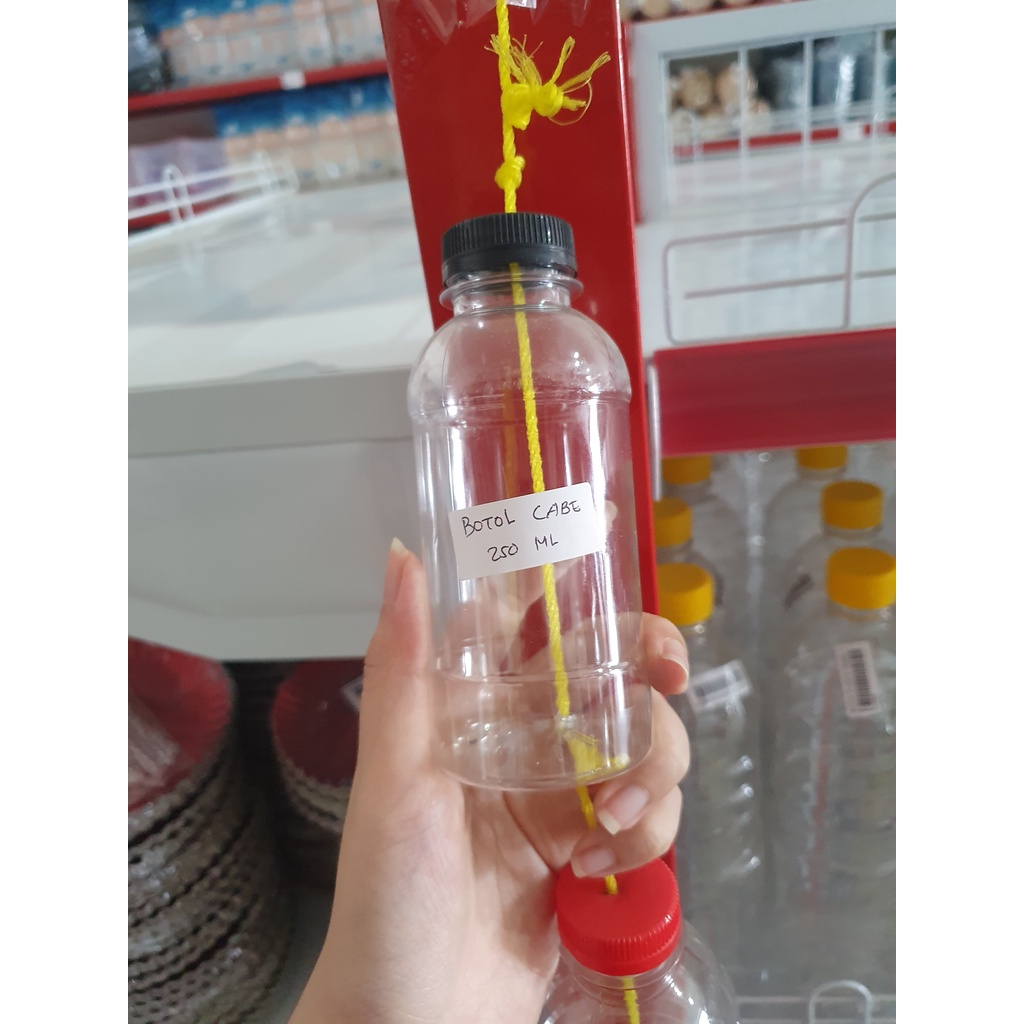 Botol CABE 200 ML [PERBALL, ISI 100 BOTOL]