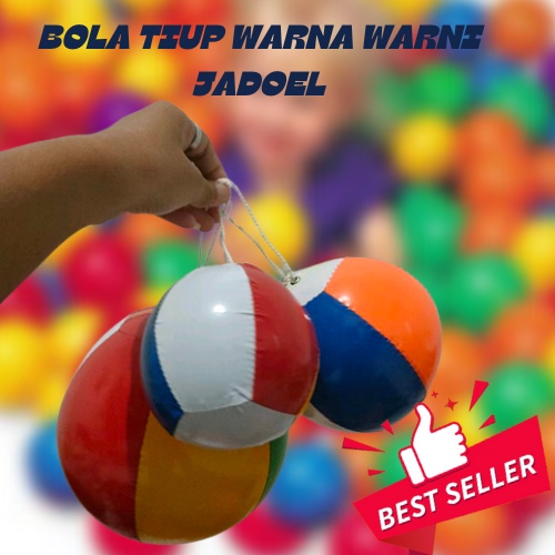 BALON BOLA TIUP WARNA WARNI