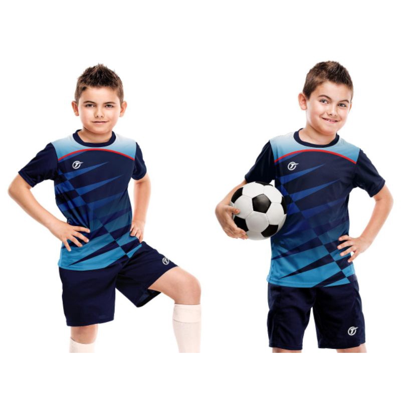 KAOS BOLA ANAK SATU SET/BAJU BOLA ANAK MURAH/STELAN OLAHRAGA ANAK LAKI LAKI