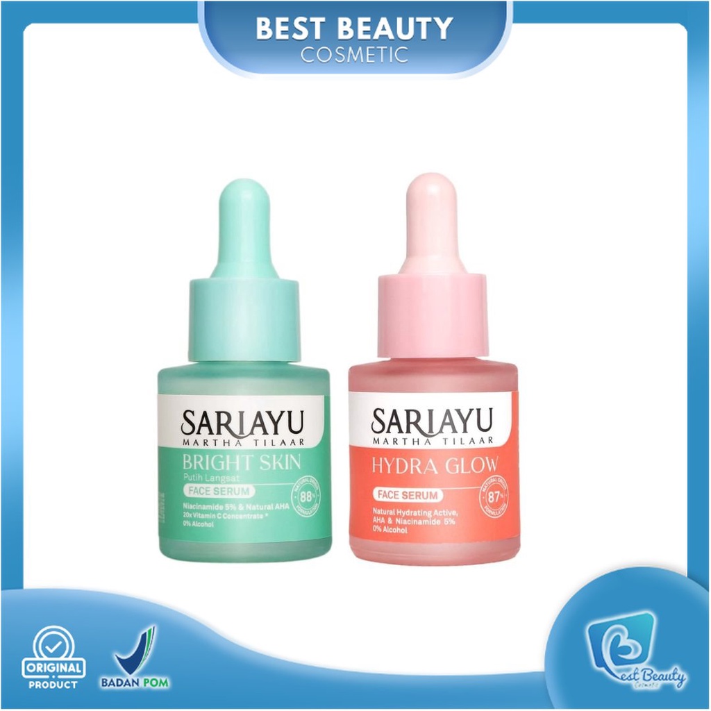 ★ BB ★ Sariayu Hydra Glow - Bright Skin Putih Langsat Face Serum 20ml - Sari Ayu