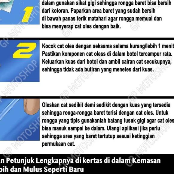 PENGHILANG BARET MOBIL CAT OLES WULING STARRY BLACK HITAM METALIK