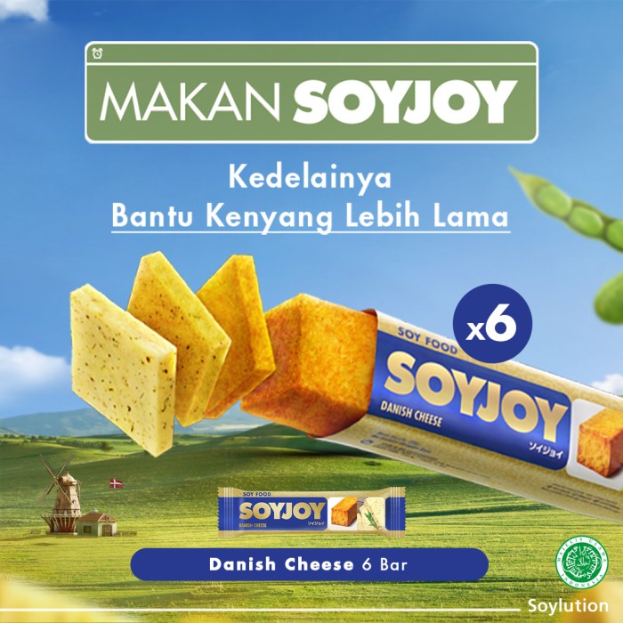 

T0P SOYJOY DANISH CHEESE ISI 6 BAR NICE