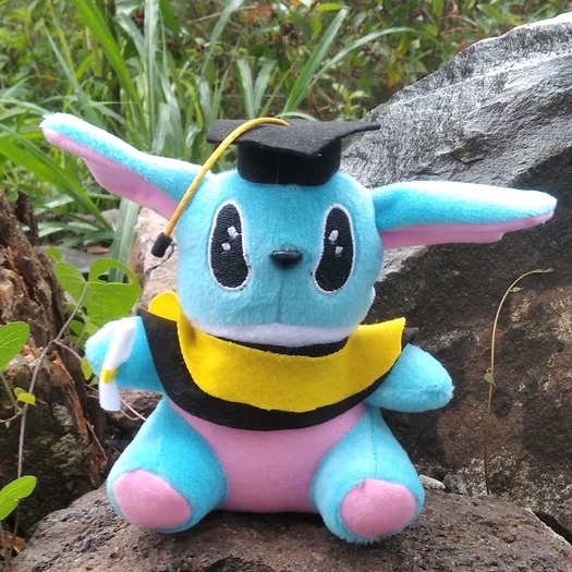 Flash Sale 12.12 Termurah Boneka Wisuda Mini Stitch Super Murah Kualitas SNI Ukuran 15 CM / Wisuda S