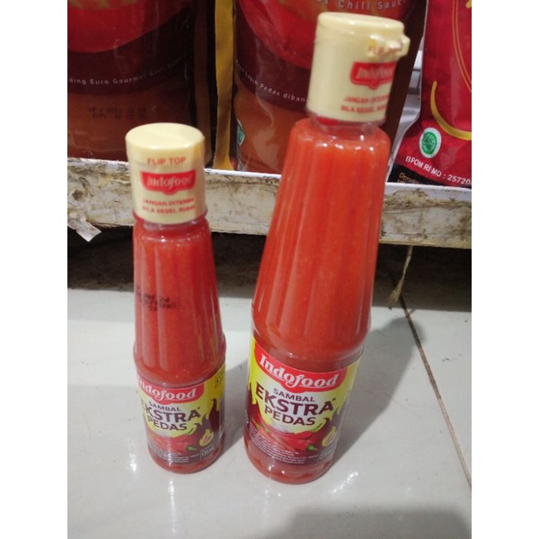 

INDOFOOD SAMBAL EKSTRA PEDAS 135 ML DAN 275 ML