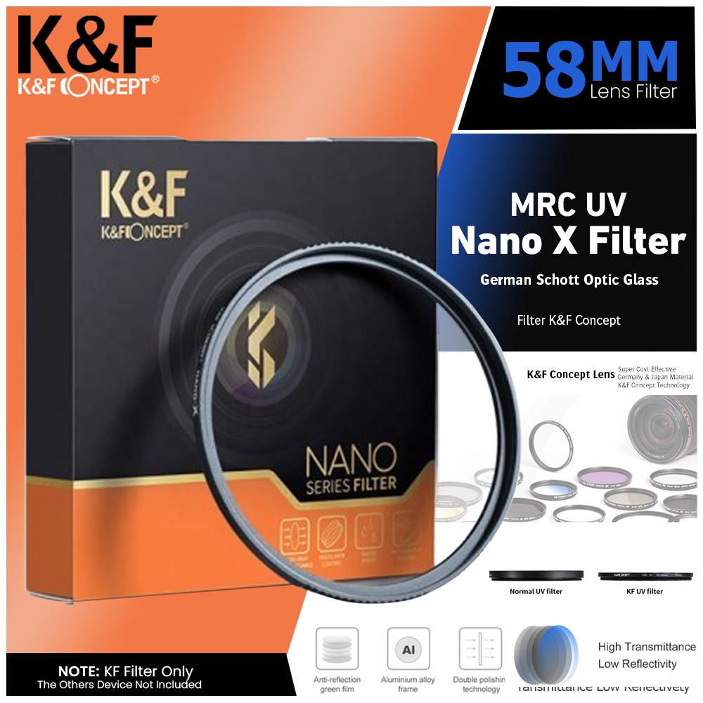 Jual Knf Concept Mm Filter Nano X Uv Filter Multi Coating K F Concept