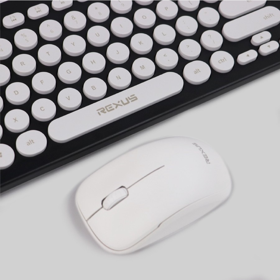 Rexus KM10 / KM-10 Wireless Mouse Keyboard Combo Office