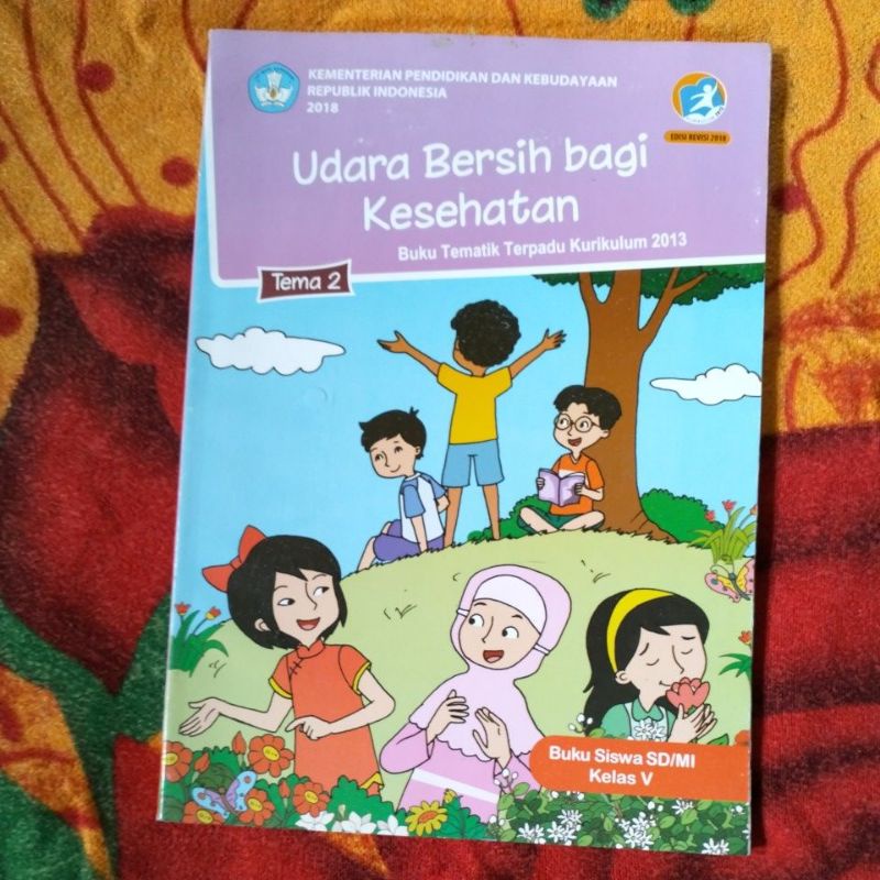 Jual ORIGINAL BUKU TEMATIK TERPADU KELAS 5 TEMA 2 UDARA BERSIH BAGI ...