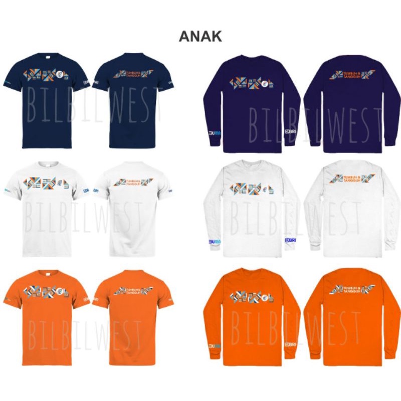 kaos anak HUT BRI 127