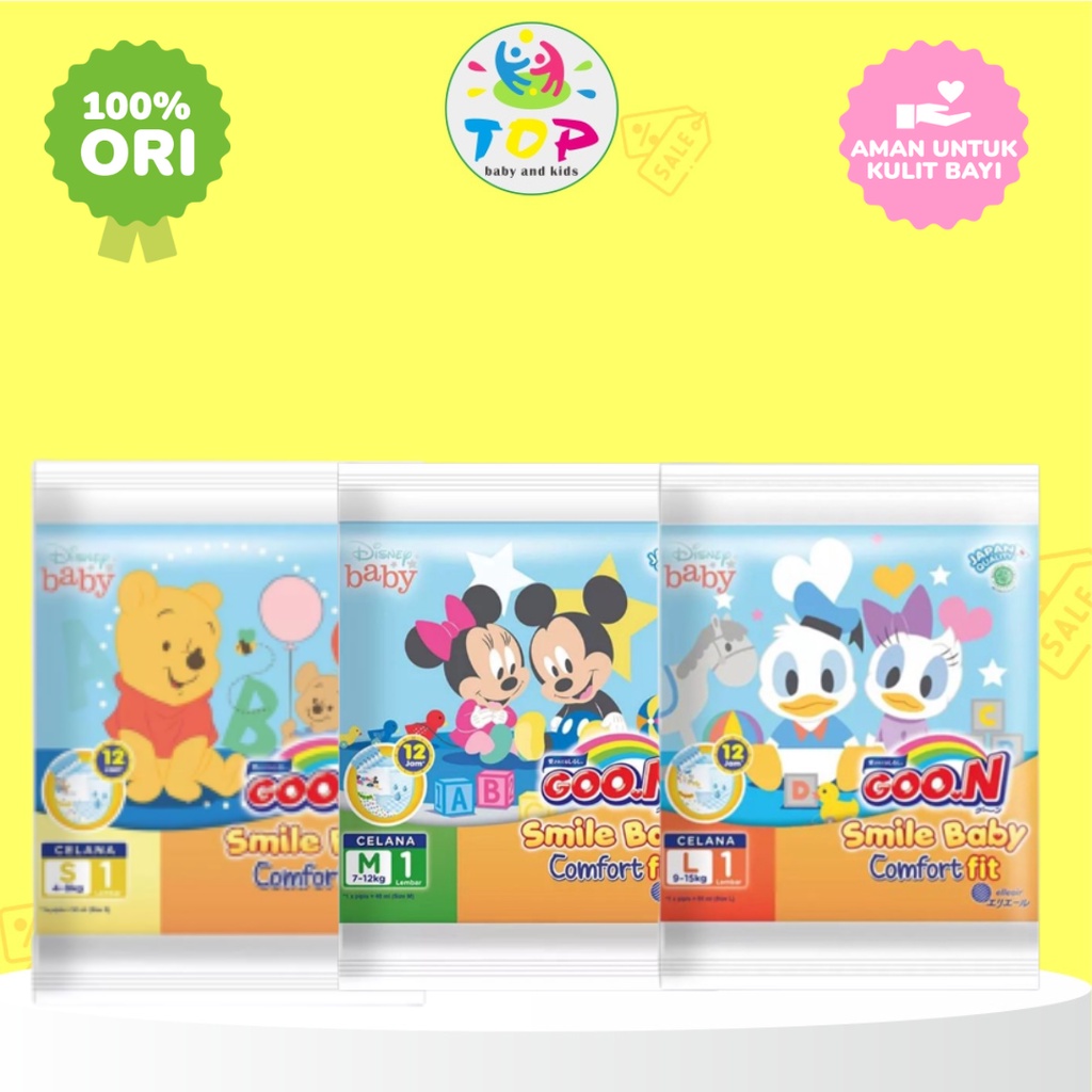 ~TOP~ GOON SMILE BABY PANTS RENCENG (PILIH VARIAN DI VARIASI)