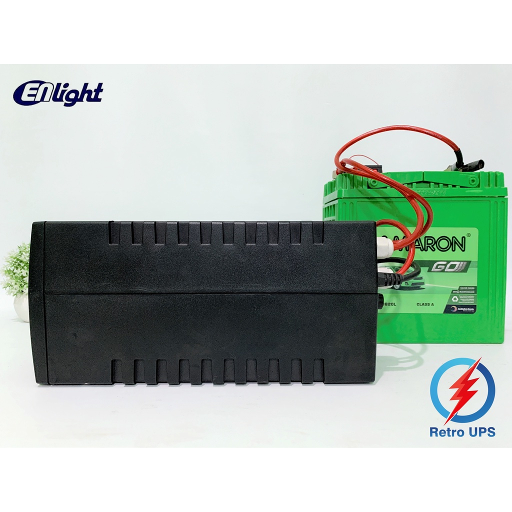 Ups Modif AKI External With Fan Enlight EL650P Garansi 1 Bulan