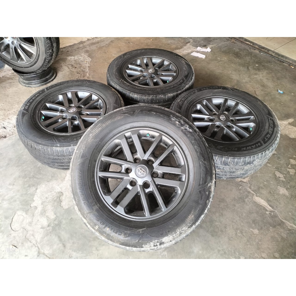 Velg Copotan Mobil Fortuner Vnt Ring 17 Pcd 6x139.7 Plus Ban
