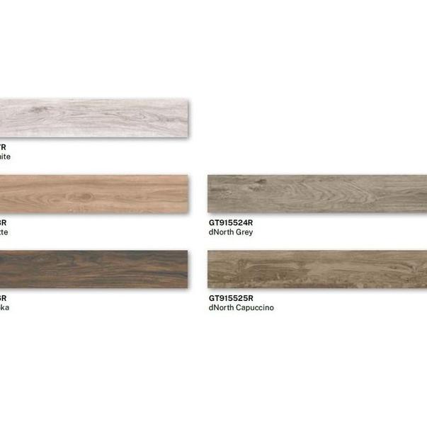 Roman Granit Wood dNorth series Ukuran 15x90
