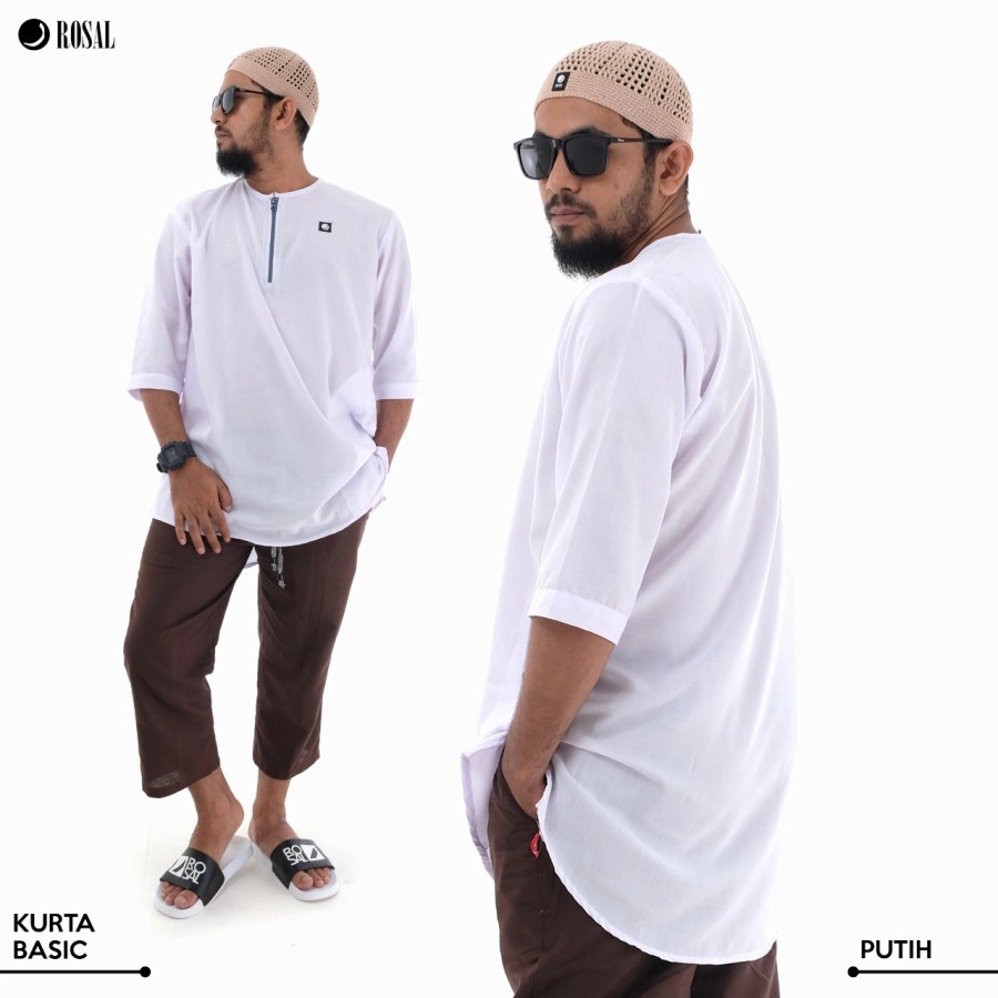 Kurta Classic ROSAL Baju Koko Kurta Pakistan Pria Dewasa