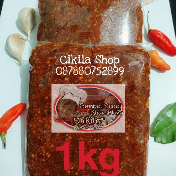 

NEW Sambel Pecel / Sambal Pecel / Bumbu Pecel khas Blora 1000gr (1kg)