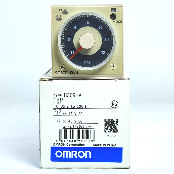 TIMER OMRON H3CR-A 11PIN 24-48VAC/12-48VDC