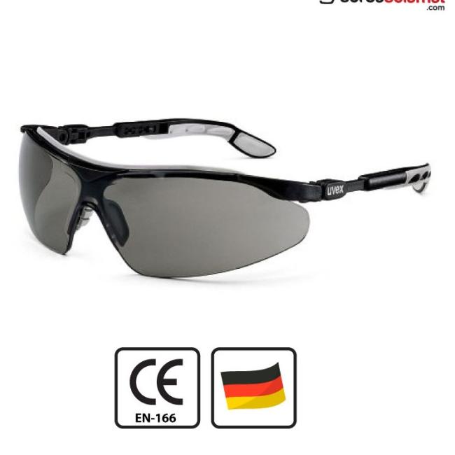 Uvex Safety Glass Ivo Black Gray 9160076